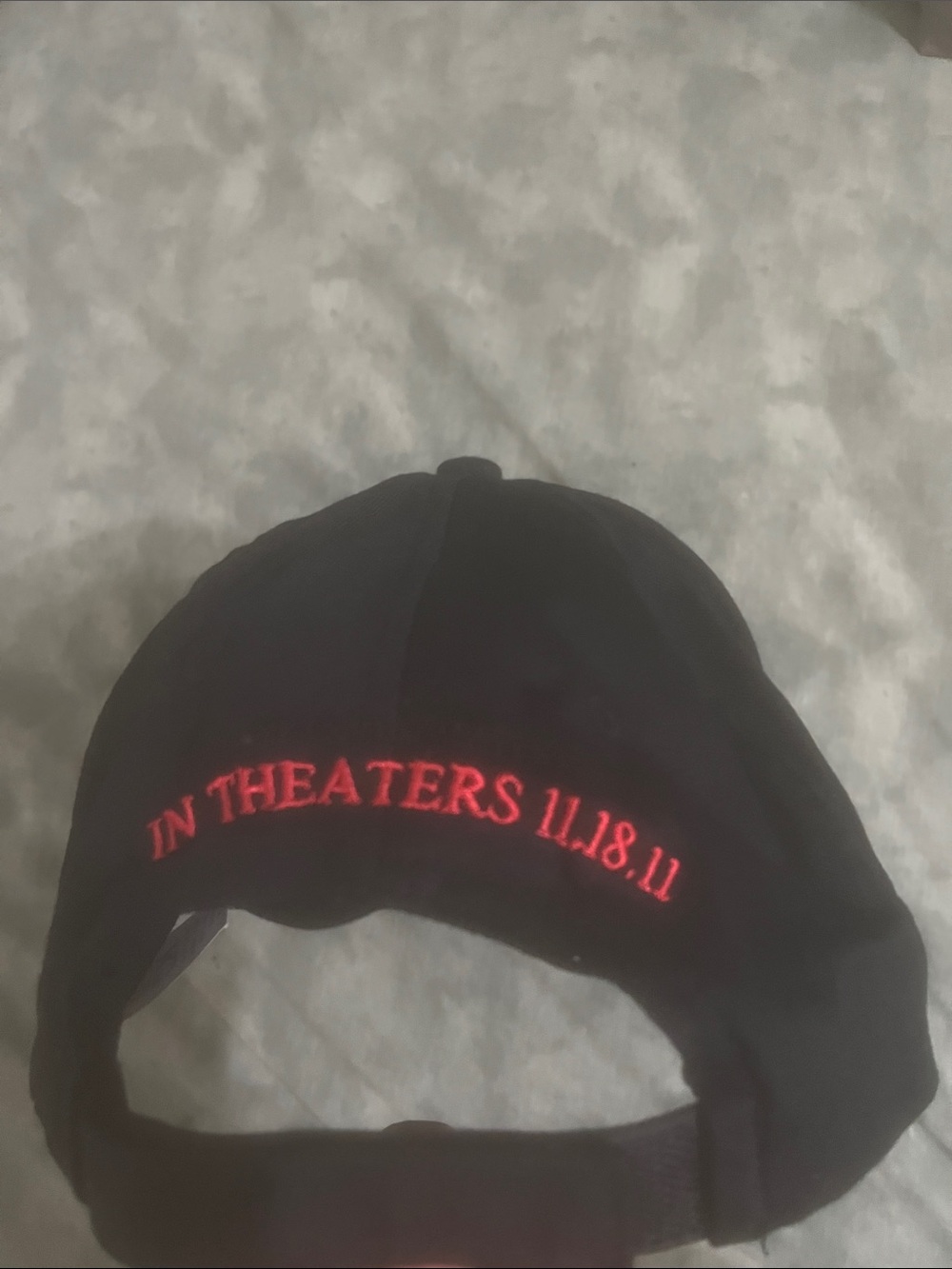 Twilight Saga Breaking Dawn RETRO Cap/Hat Orig Movie Official NEW 2011 Robert P - Picture 8 of 13
